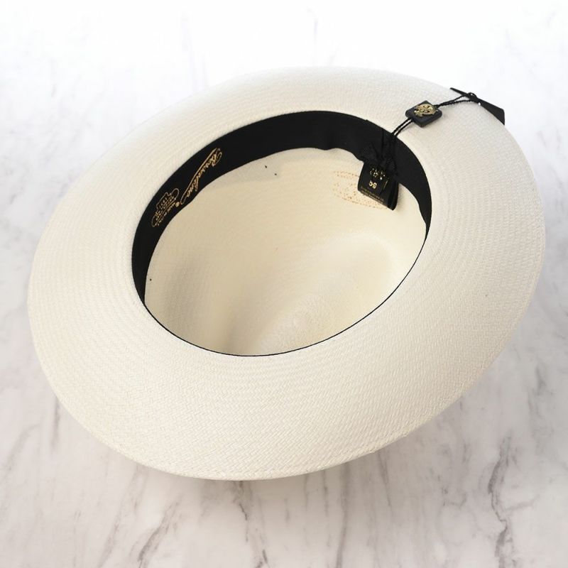 ボルサリーノのパナマハット Panama Fine Larga（パナマファイン ラーガ） 140340 ブラウンリボン