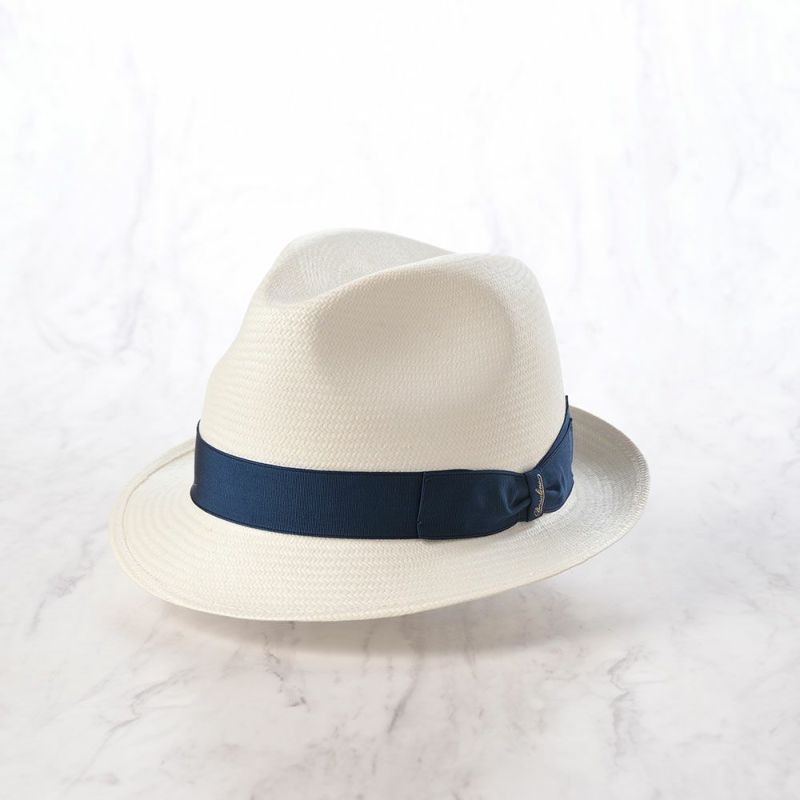 ボルサリーノのパナマハット Panama Fine Piccola（パナマファイン ピッコラ） 141055 ブルーリボン