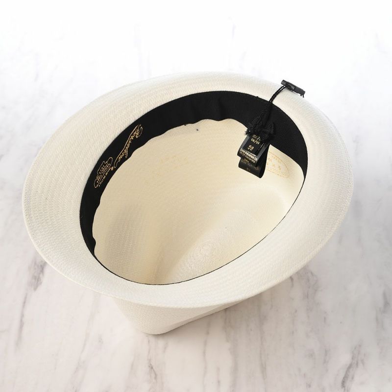 ボルサリーノのパナマハット Panama Fine Piccola（パナマファイン ピッコラ） 141055 ブルーリボン