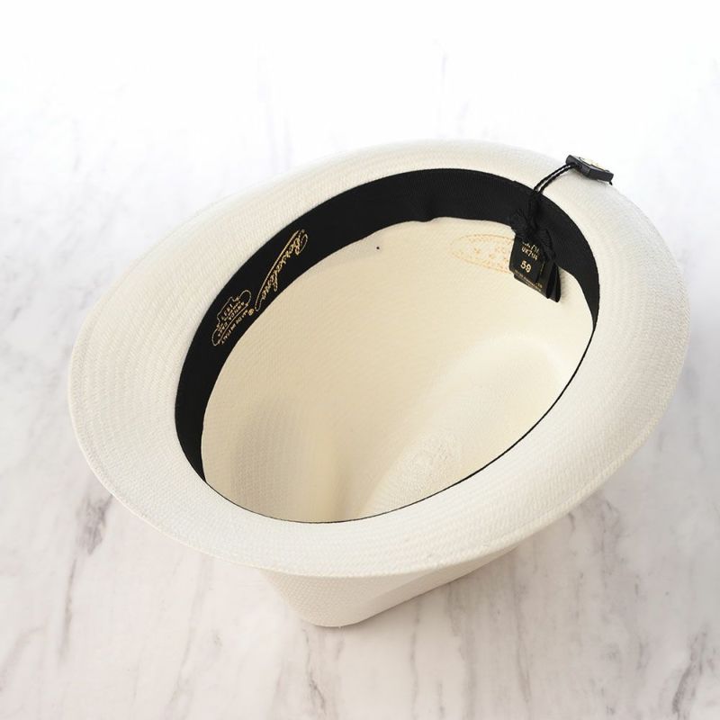 ボルサリーノのパナマハット Panama Fine Piccola（パナマファイン ピッコラ） 141055 ボルドーリボン