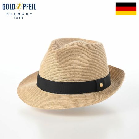 ゴールドファイルのブレードハット Washable Braid Hat（ウォッシャブル ブレードハット） ベージュ