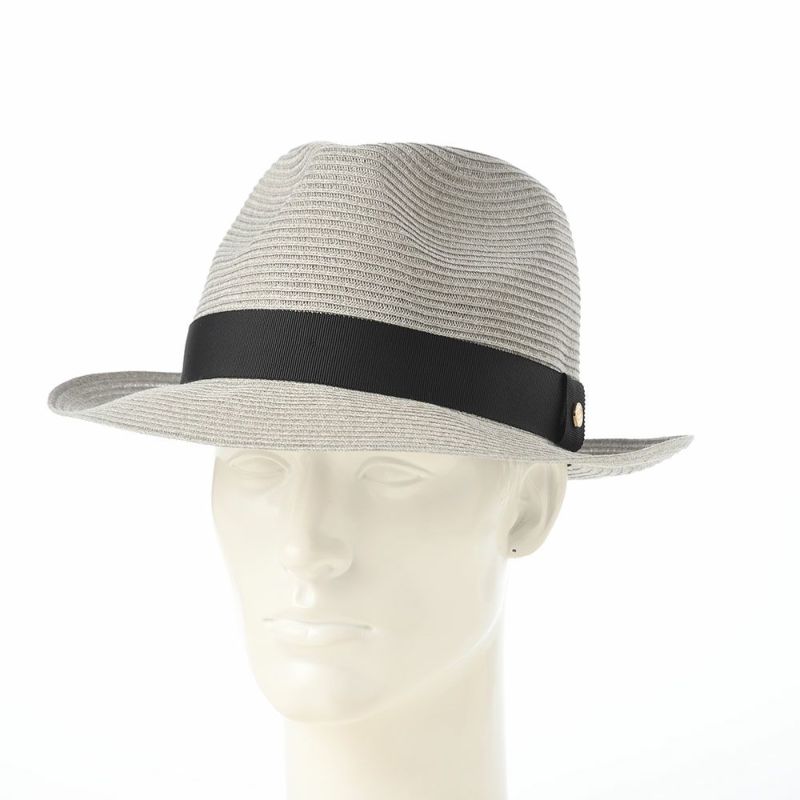 ゴールドファイルのブレードハット Washable Braid Hat（ウォッシャブル ブレードハット） グレー