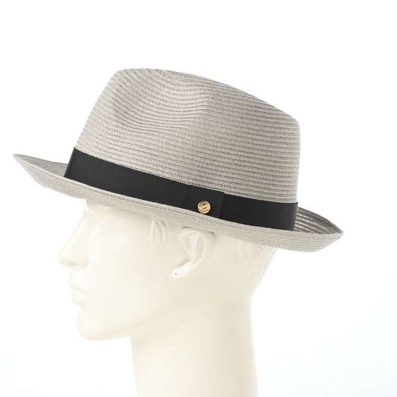 ゴールドファイルのブレードハット Washable Braid Hat（ウォッシャブル ブレードハット） グレー