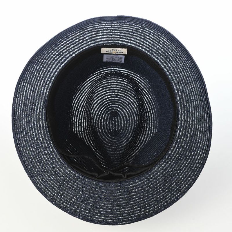 ゴールドファイルのブレードハット Washable Braid Hat（ウォッシャブル ブレードハット） ネイビー