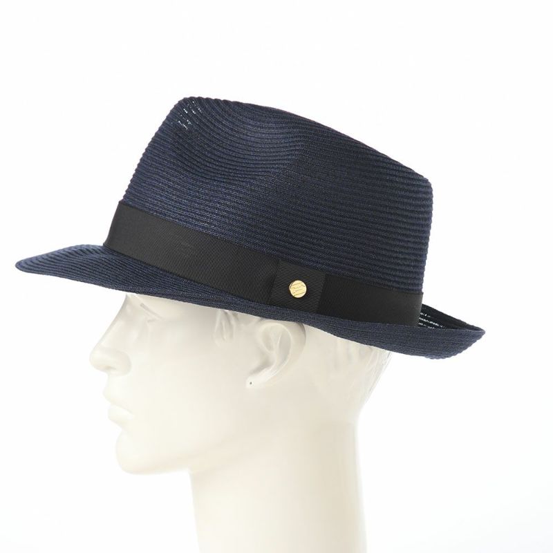 ゴールドファイルのブレードハット Washable Braid Hat（ウォッシャブル ブレードハット） ネイビー