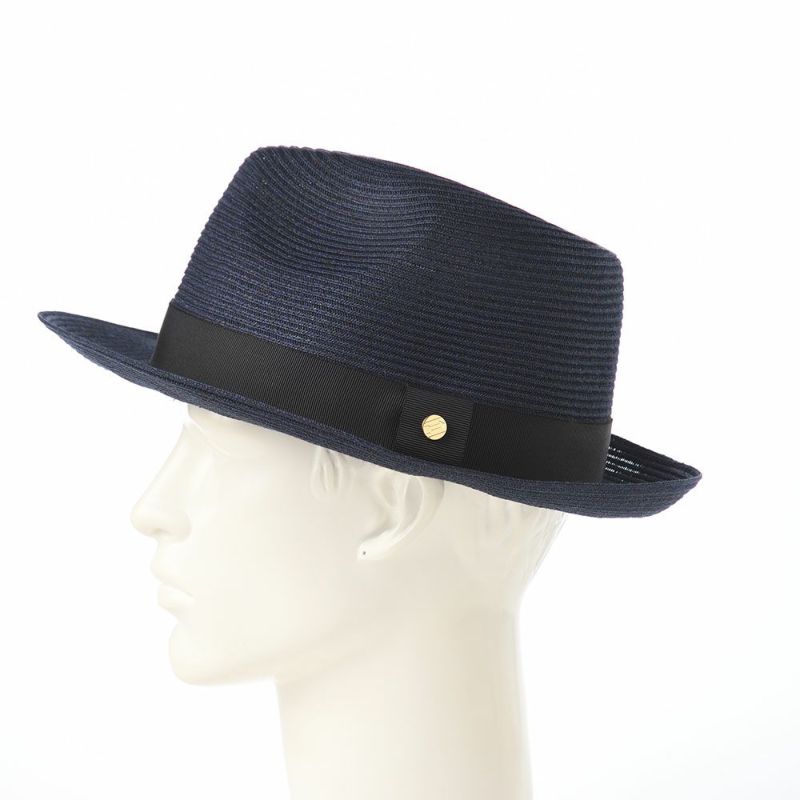 ゴールドファイルのブレードハット Washable Braid Hat（ウォッシャブル ブレードハット） ネイビー