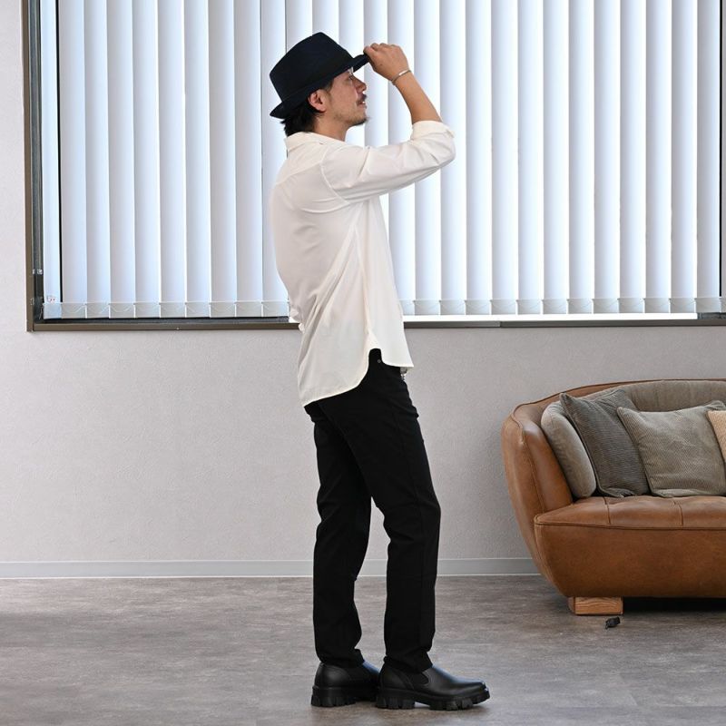 ゴールドファイルのブレードハット Washable Braid Hat（ウォッシャブル ブレードハット） ネイビー