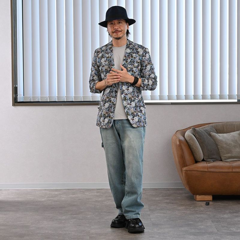ゴールドファイルのブレードハット Washable Braid Hat（ウォッシャブル ブレードハット） ネイビー