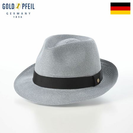 ゴールドファイルのブレードハット Washable Braid Hat（ウォッシャブル ブレードハット） サックス