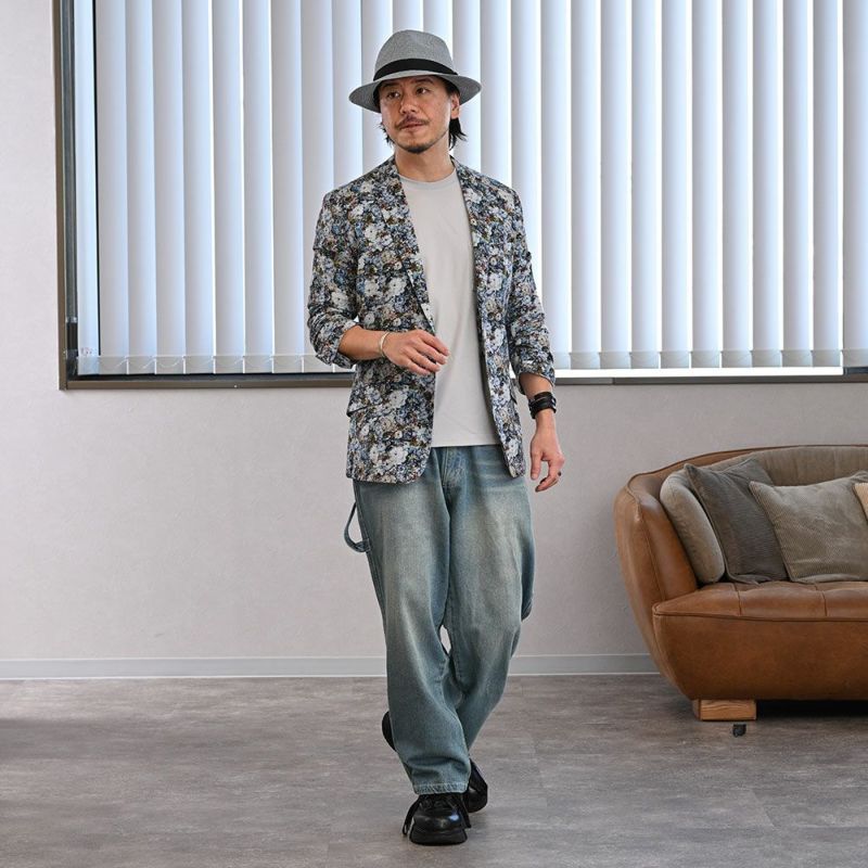 ゴールドファイルのブレードハット Washable Braid Hat（ウォッシャブル ブレードハット） サックス