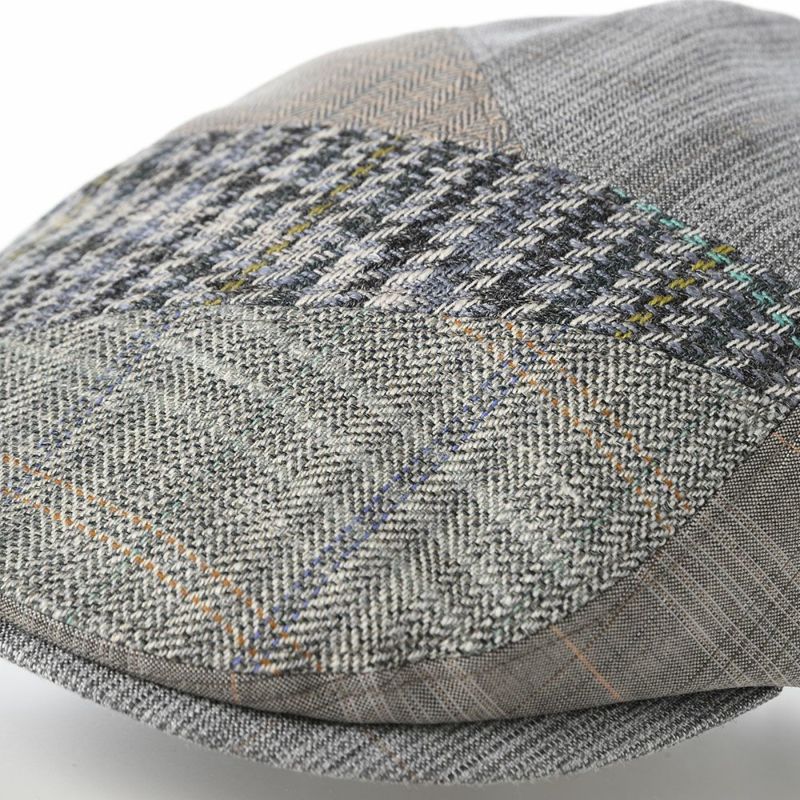 ゴールドファイルのハンチング Patchwork Hunting（パッチワークハンチング） グレーミックス