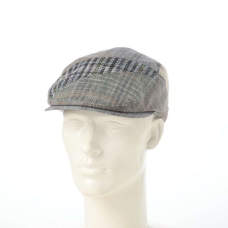 ゴールドファイルのハンチング Patchwork Hunting（パッチワークハンチング） グレーミックス