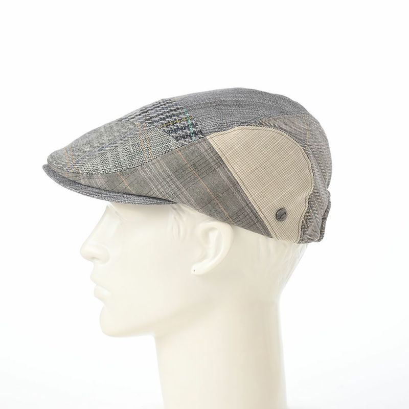 ゴールドファイルのハンチング Patchwork Hunting（パッチワークハンチング） グレーミックス