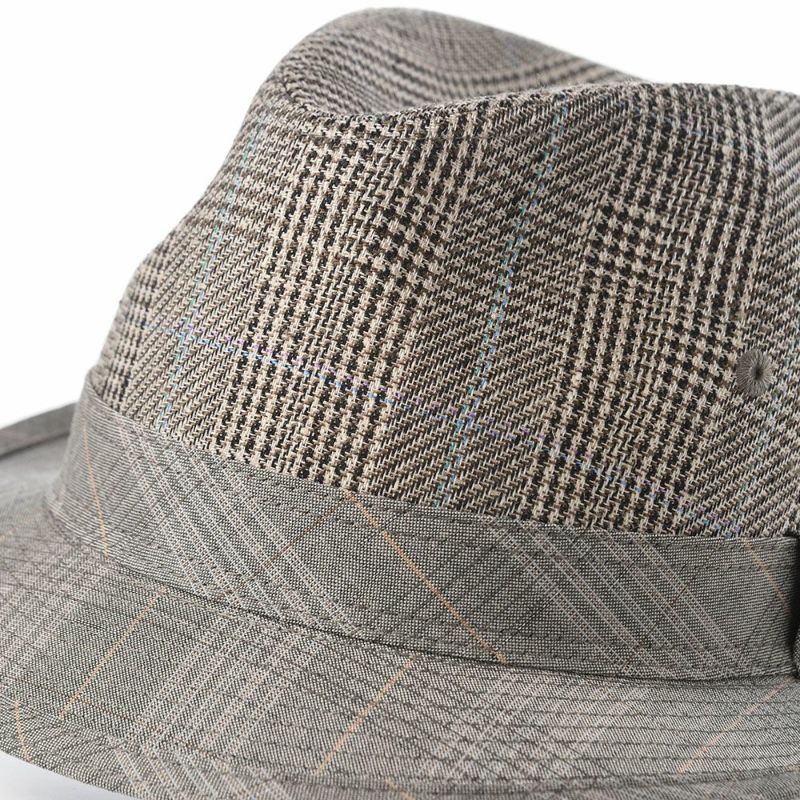ゴールドファイルのソフトハット Check Check Hat（チェック ハット） ベージュ