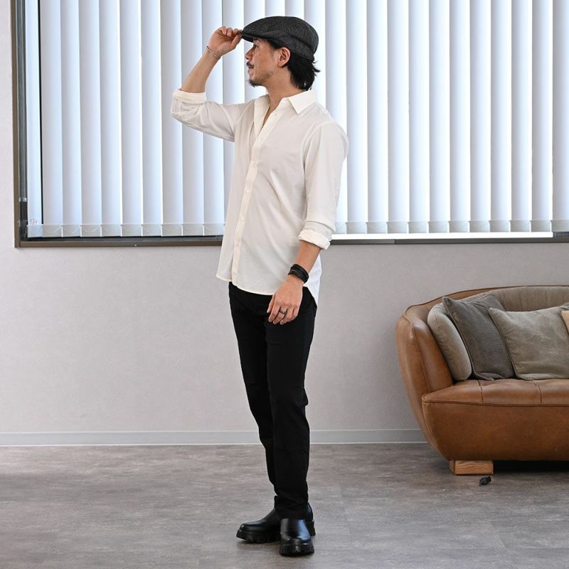 時谷堂オリジナルのハンチング Washable Hunting（ウォッシャブル ハンチング） ブラック