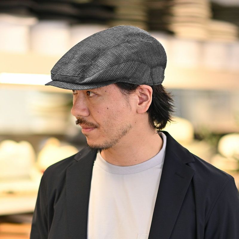 時谷堂オリジナルのハンチング Washable Hunting（ウォッシャブル ハンチング） ブラック