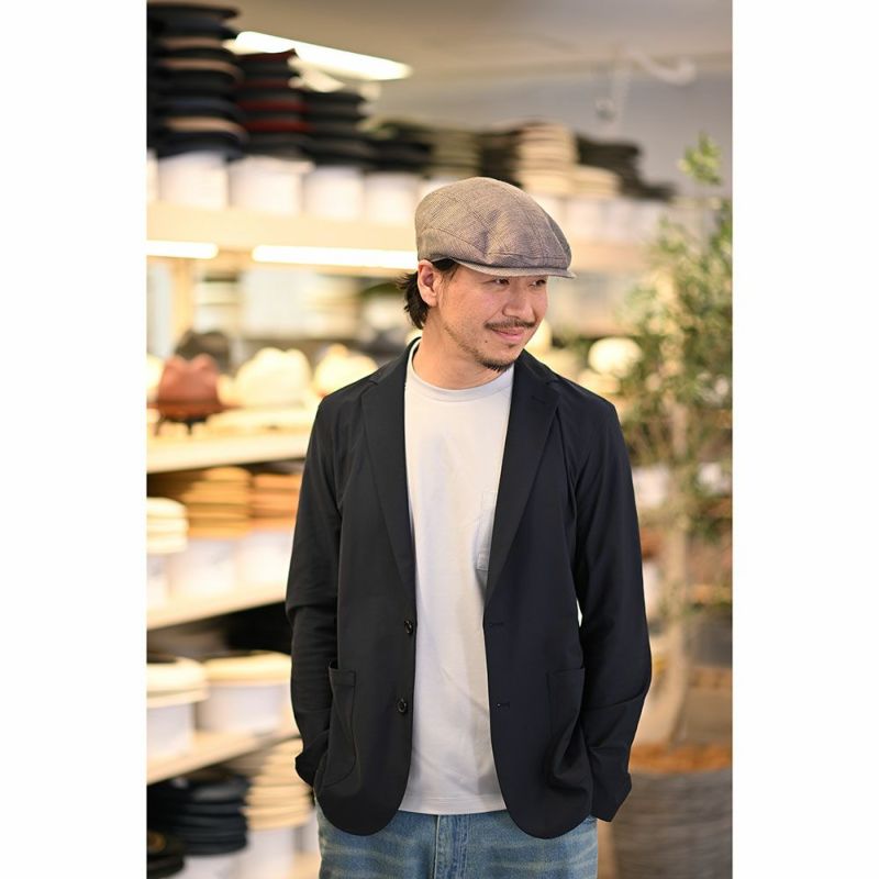 時谷堂オリジナルのハンチング Washable Hunting（ウォッシャブル ハンチング） ブラウン