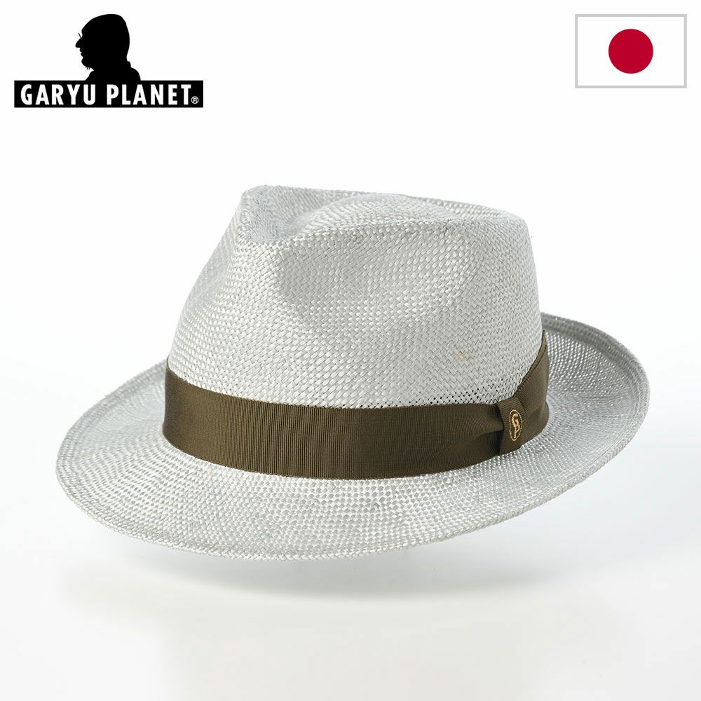 ガリュープラネットのストローハット Classic Kenma Hat（クラシック ケンマ ハット）777 シルバーカーキ