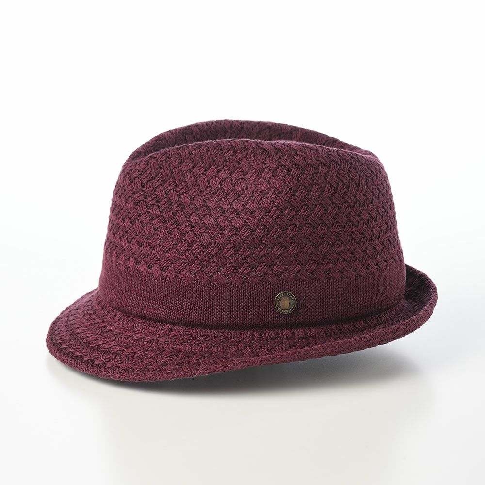 ガリュープラネットのニットハット Washable Silk Hat（ウォッシャブルシルクハット）827 ボルドー