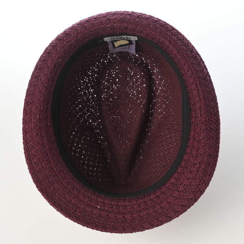 ガリュープラネットのニットハット Washable Silk Hat（ウォッシャブルシルクハット）827 ボルドー