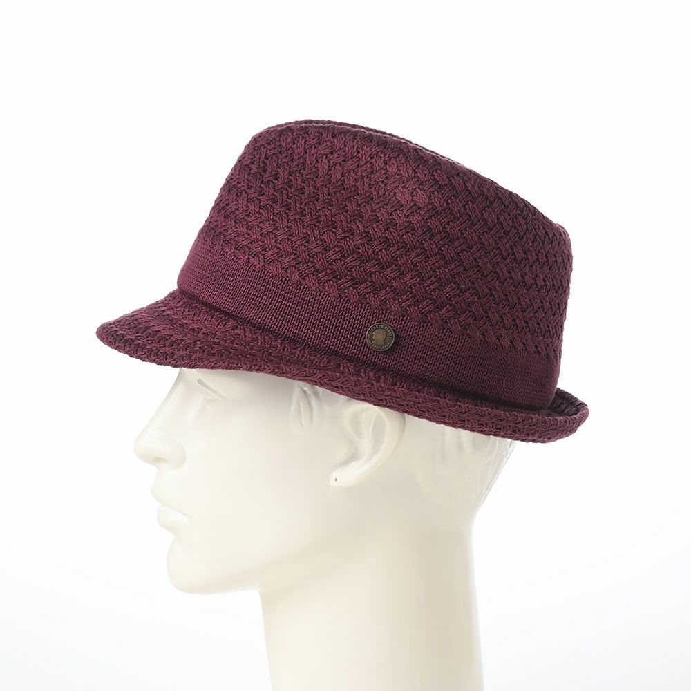 ガリュープラネットのニットハット Washable Silk Hat（ウォッシャブルシルクハット）827 ボルドー