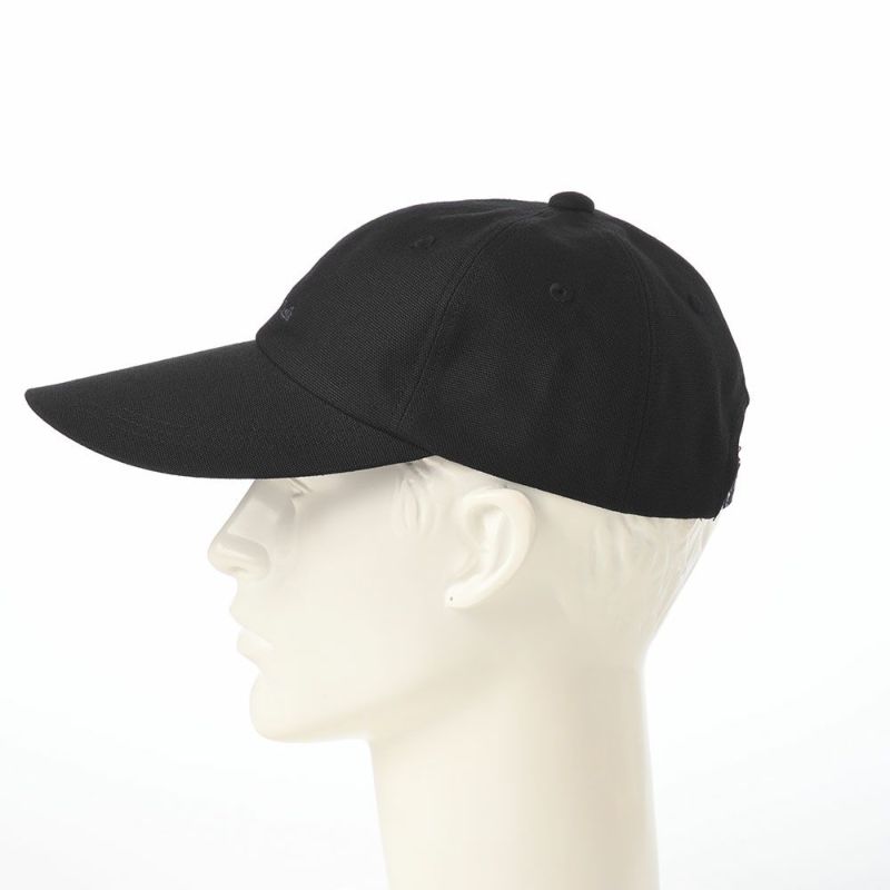 ノルのキャップ Batik Tasik Stitch Long（バティック タシック ステッチ ロング） ブラック