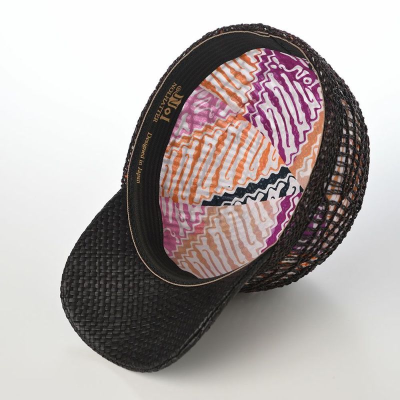 ノルのキャップ Peep the Batik（ピープ ザ バティック） ブラック