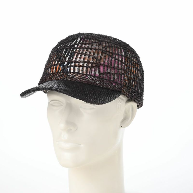 ノルのキャップ Peep the Batik（ピープ ザ バティック） ブラック