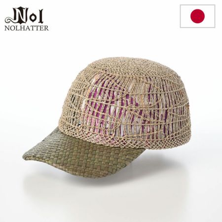 ノルのキャップ Peep the Batik（ピープ ザ バティック） ナチュラル