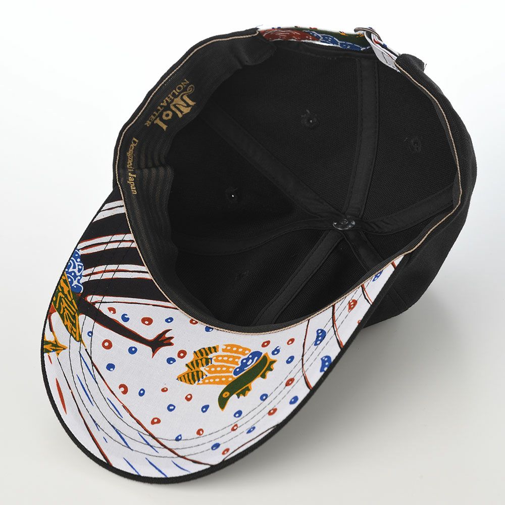 ノルのキャップ Batik Tasik OX Cap（バティック タシック オックス キャップ） ブラック