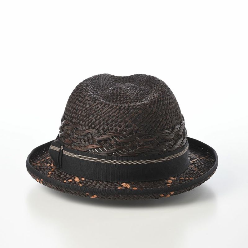 ノルのパナマハット Panama 凸凹（パナマ デコボコ） ブラック