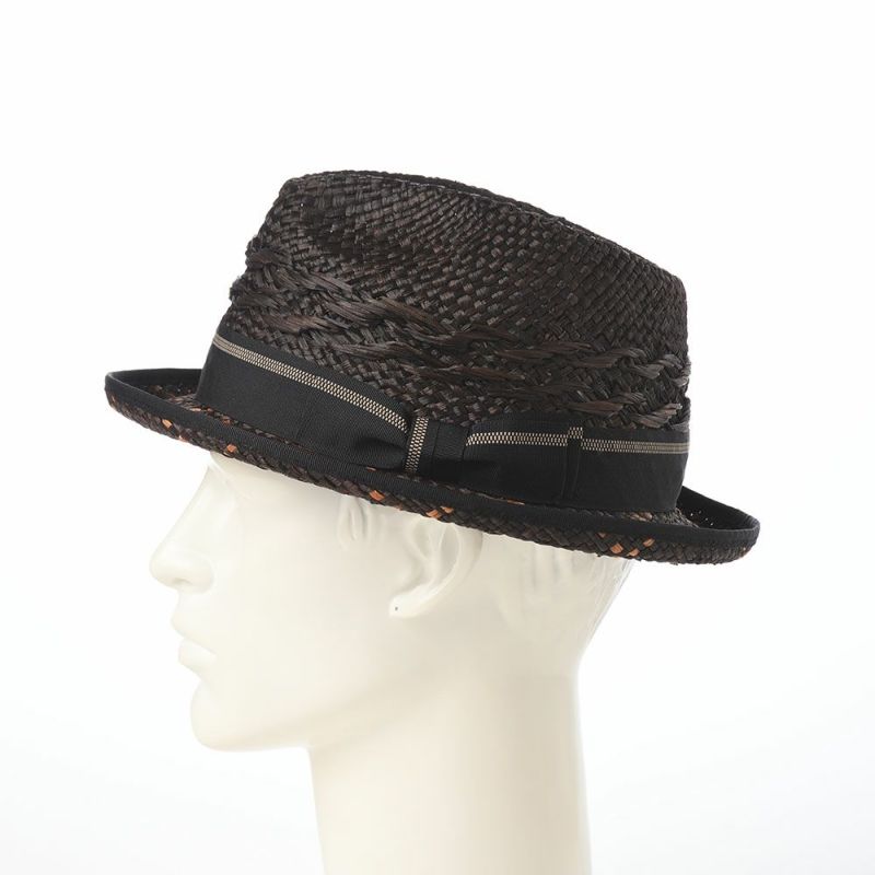 ノルのパナマハット Panama 凸凹（パナマ デコボコ） ブラック