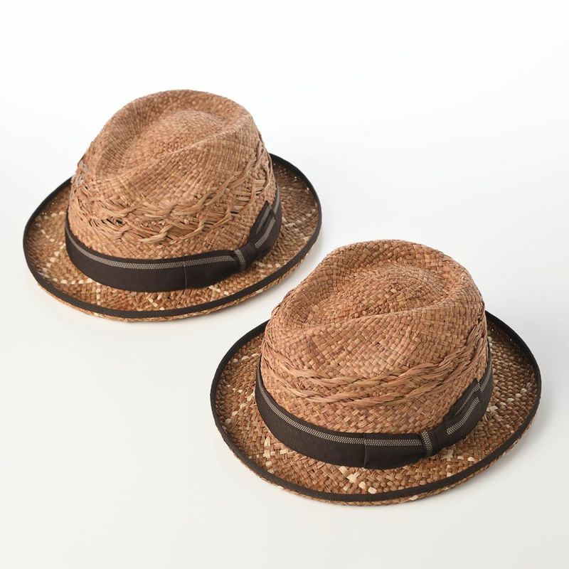 ノルのパナマハット Panama 凸凹（パナマ デコボコ） ブラウン