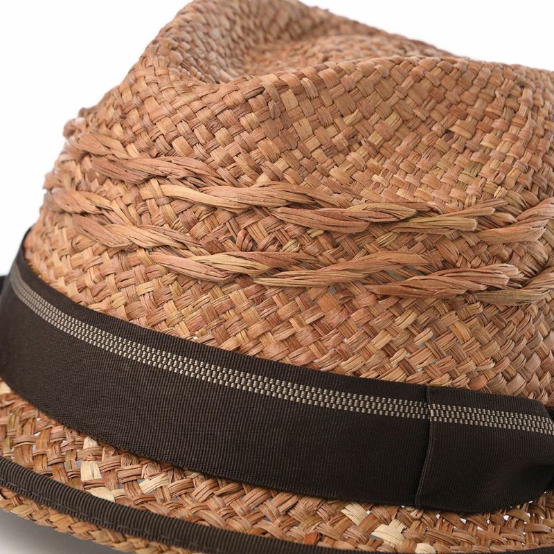 ノルのパナマハット Panama 凸凹（パナマ デコボコ） ブラウン
