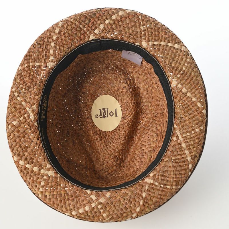 ノルのパナマハット Panama 凸凹（パナマ デコボコ） ブラウン
