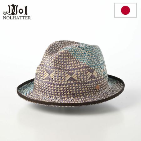 ノルのストローハット The dua wajah（ザ ドゥア ワジャ） パープル