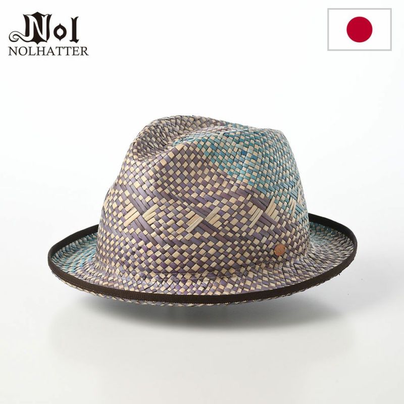 ノルのストローハット The dua wajah（ザ ドゥア ワジャ） パープル