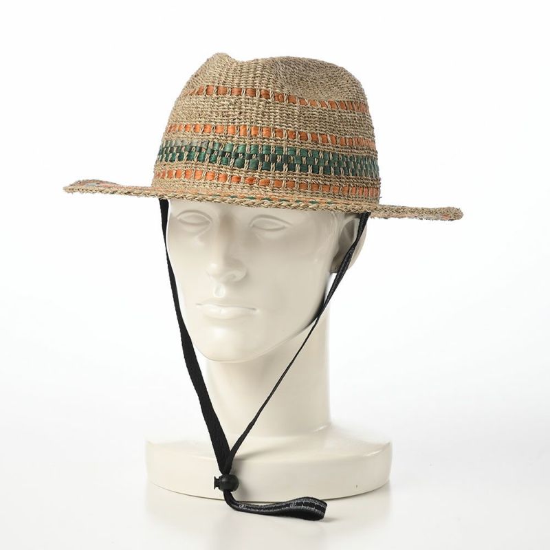 ノルのストローハット パンダンと水草 ナチュラル