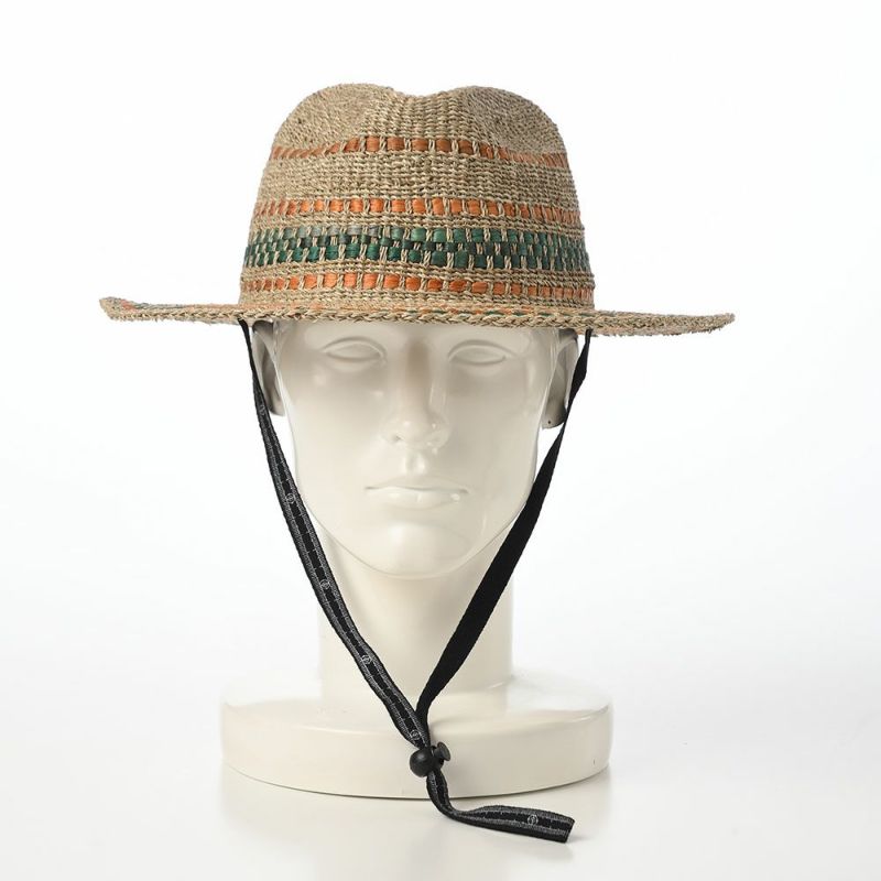 ノルのストローハット パンダンと水草 ナチュラル