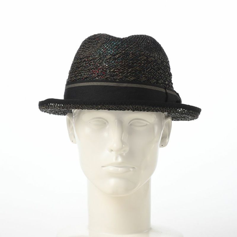 ノルのストローハット Pilin pandan dia（ピリンパンダン ダイア） ブラック