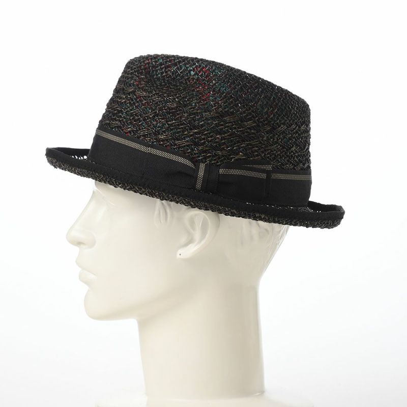 ノルのストローハット Pilin pandan dia（ピリンパンダン ダイア） ブラック