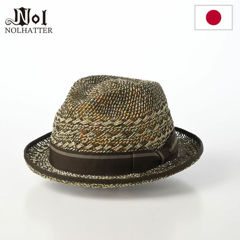 ノルのストローハット Pilin pandan dia（ピリンパンダン ダイア） ブラウン