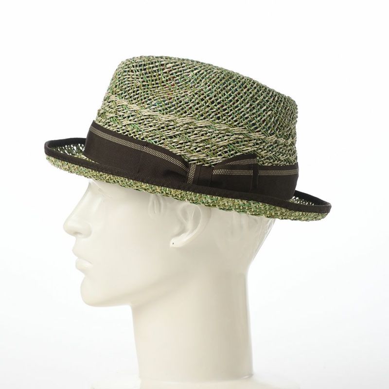 ノルのストローハット Pilin pandan dia（ピリンパンダン ダイア） グリーン