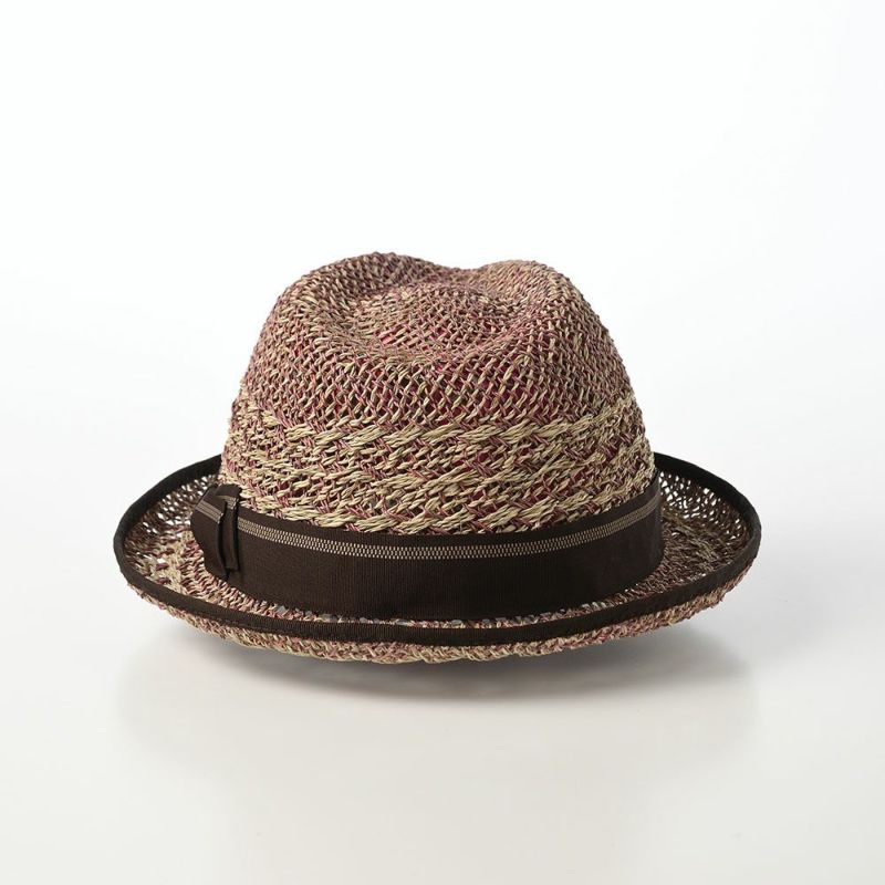 ノルのストローハット Pilin pandan dia（ピリンパンダン ダイア） パープル