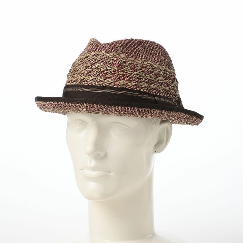 ノルのストローハット Pilin pandan dia（ピリンパンダン ダイア） パープル