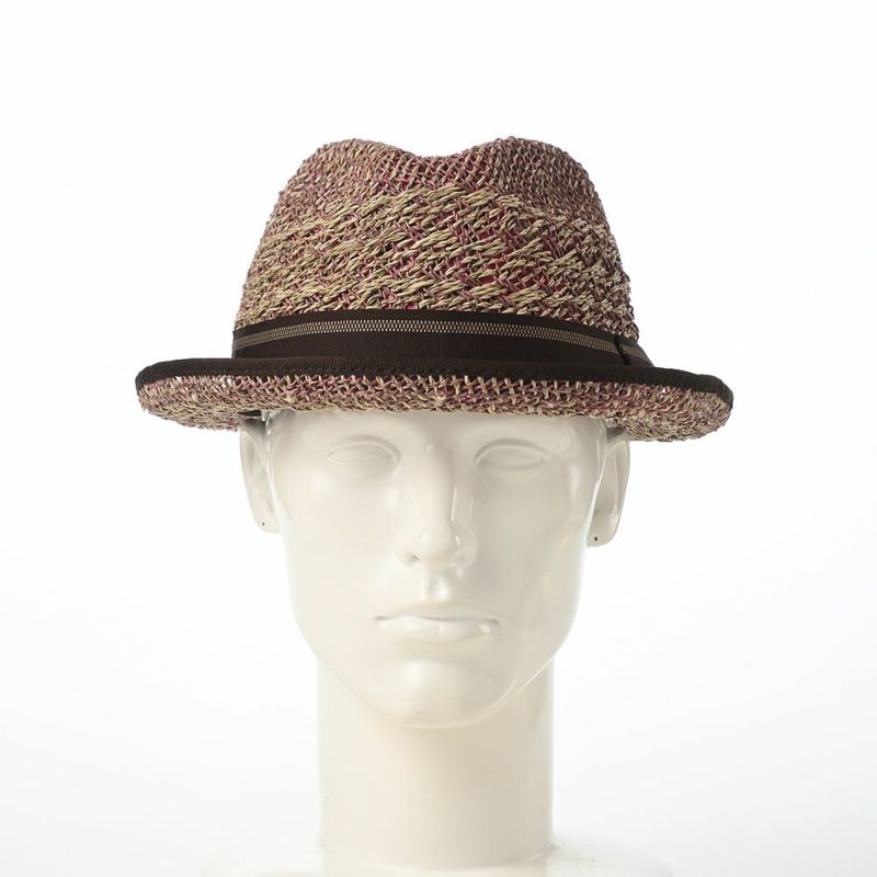 ノルのストローハット Pilin pandan dia（ピリンパンダン ダイア） パープル