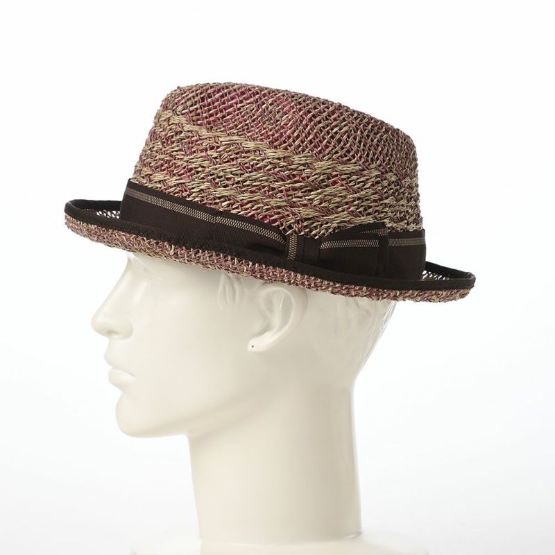 ノルのストローハット Pilin pandan dia（ピリンパンダン ダイア） パープル