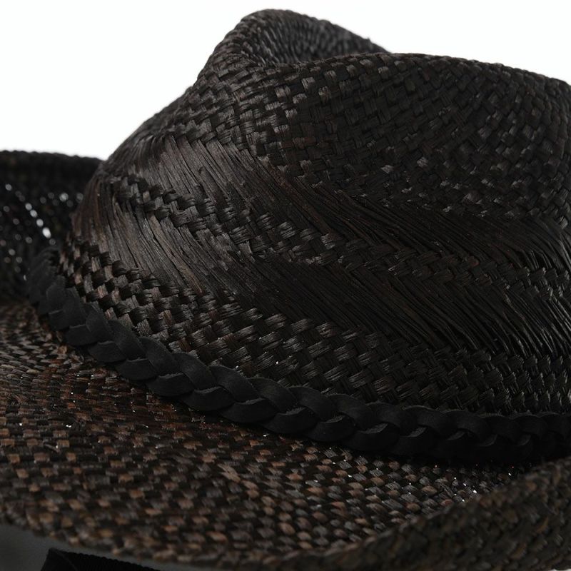 ノルのウエスタンハット Panama westan（パナマウエスタン） ブラック