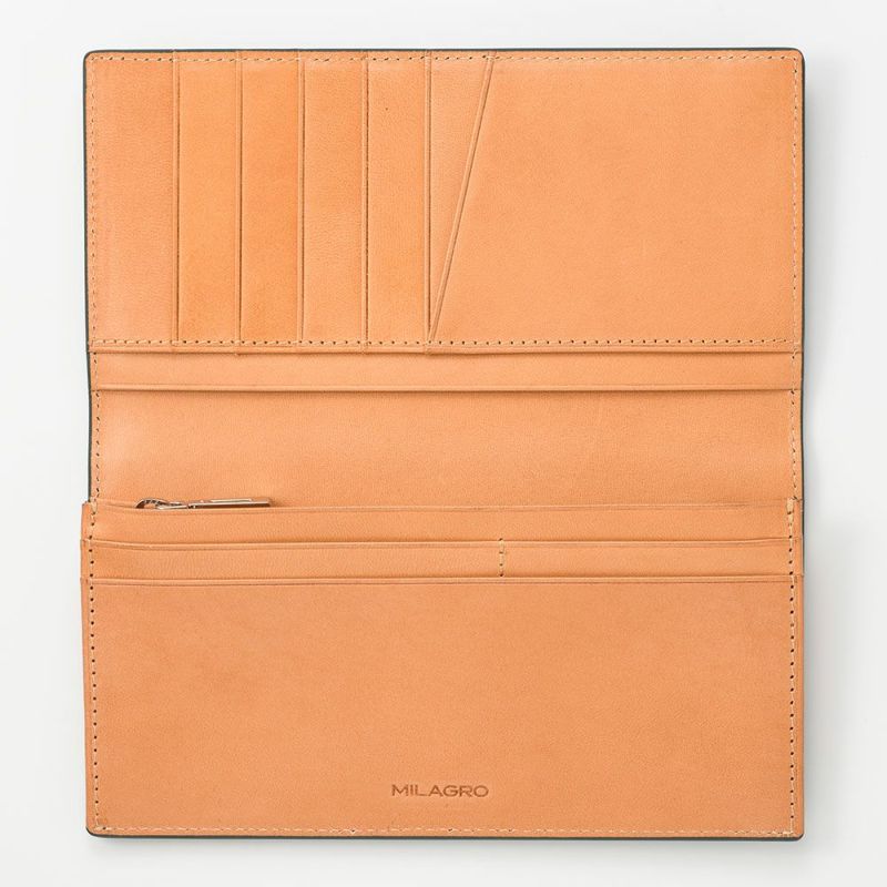 ミラグロの長財布 Palmellato Goat Leather Long Wallet（パルメラートゴートレザー ロング ウォレット） CA-PG-655 ブラック