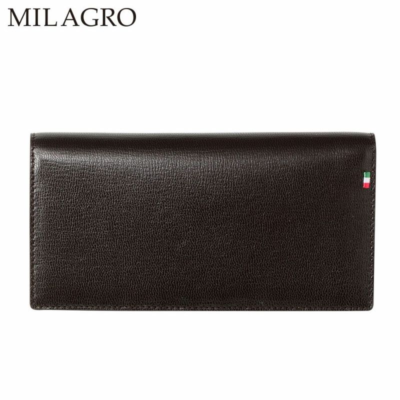 ミラグロの長財布 Palmellato Goat Leather Long Wallet（パルメラートゴートレザー ロング ウォレット） CA-PG-655 ダークブラウン
